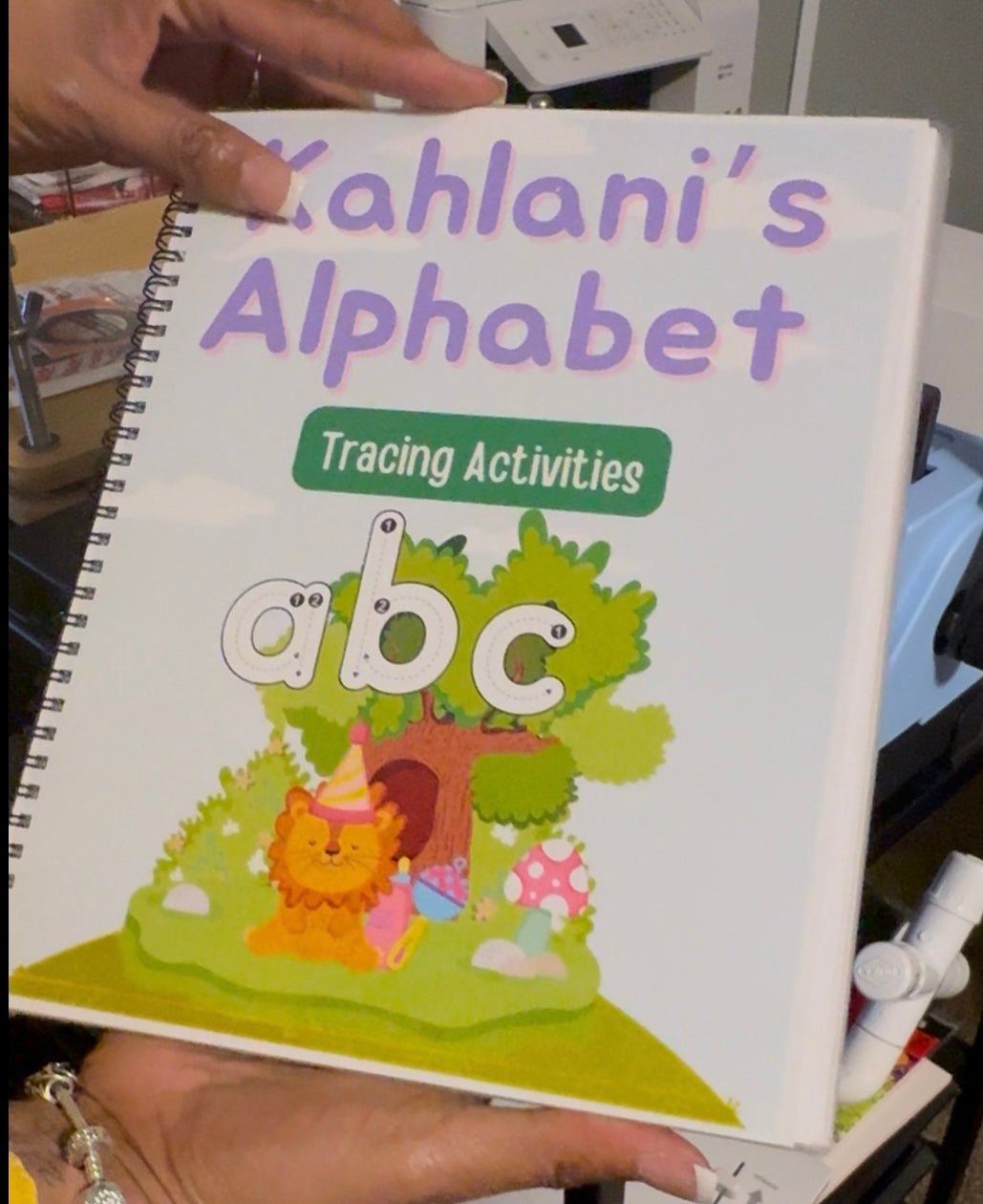Alphabet Tracing Book