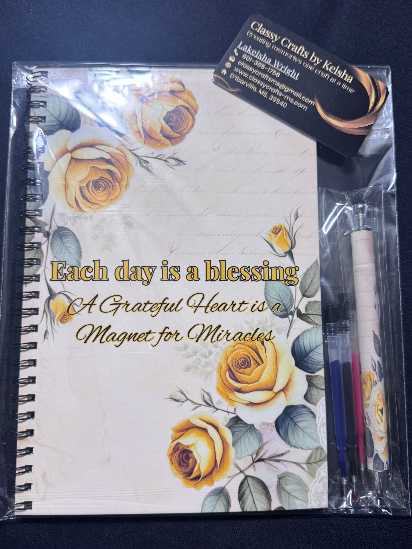 Each Day is a Blessing Notebook & Pen Set