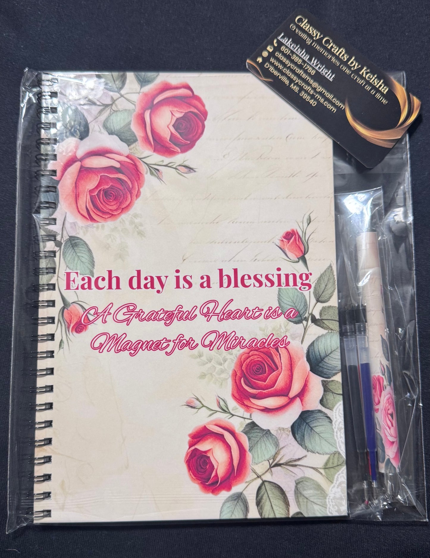 Each Day is a Blessing Notebook & Pen Set