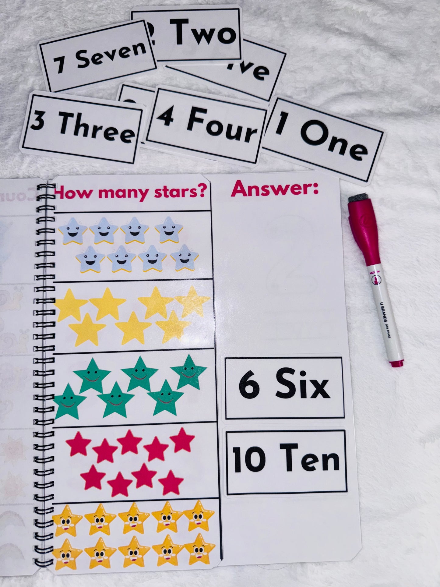 Personalized Kids Number Book