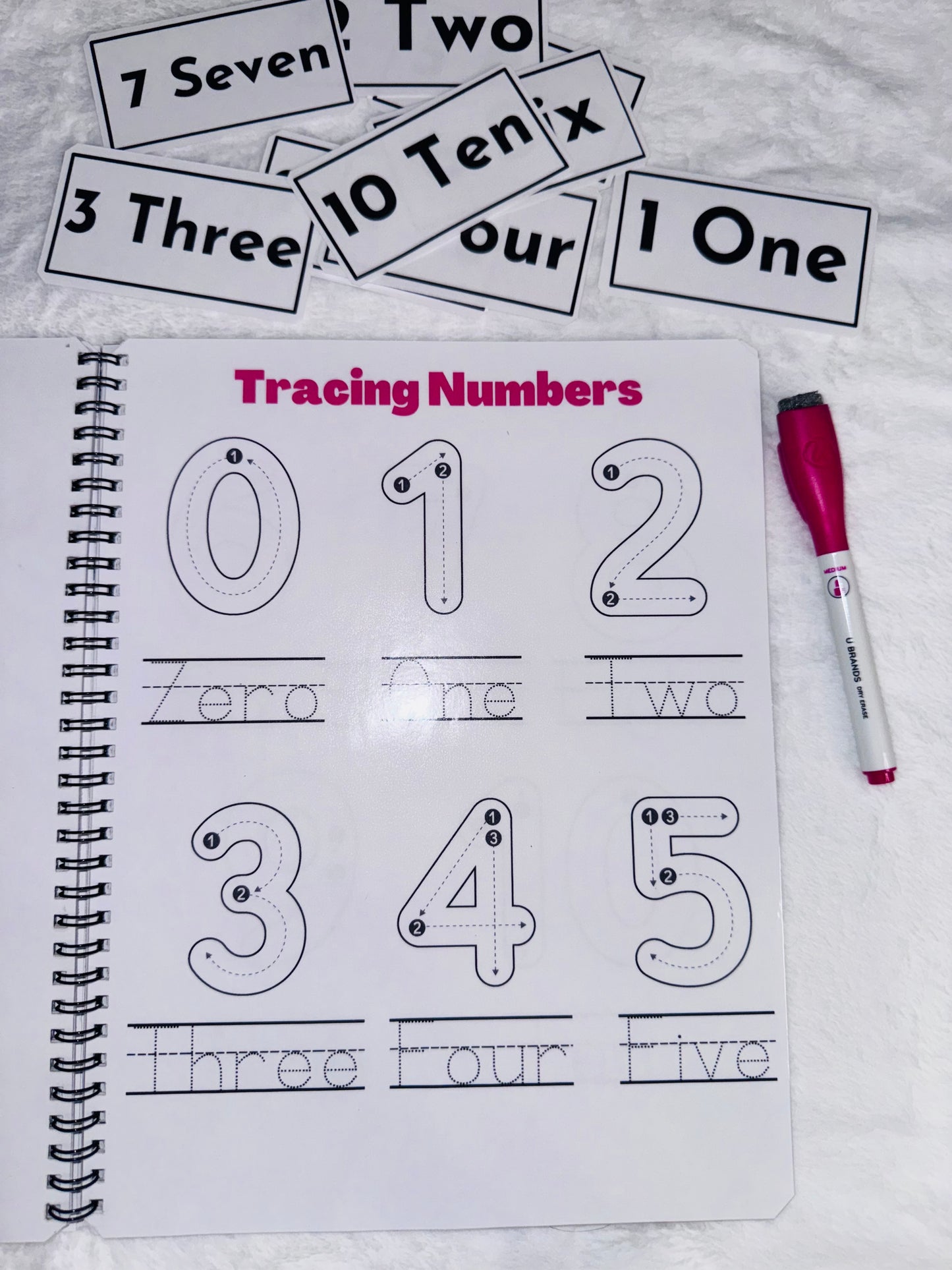 Personalized Kids Number Book