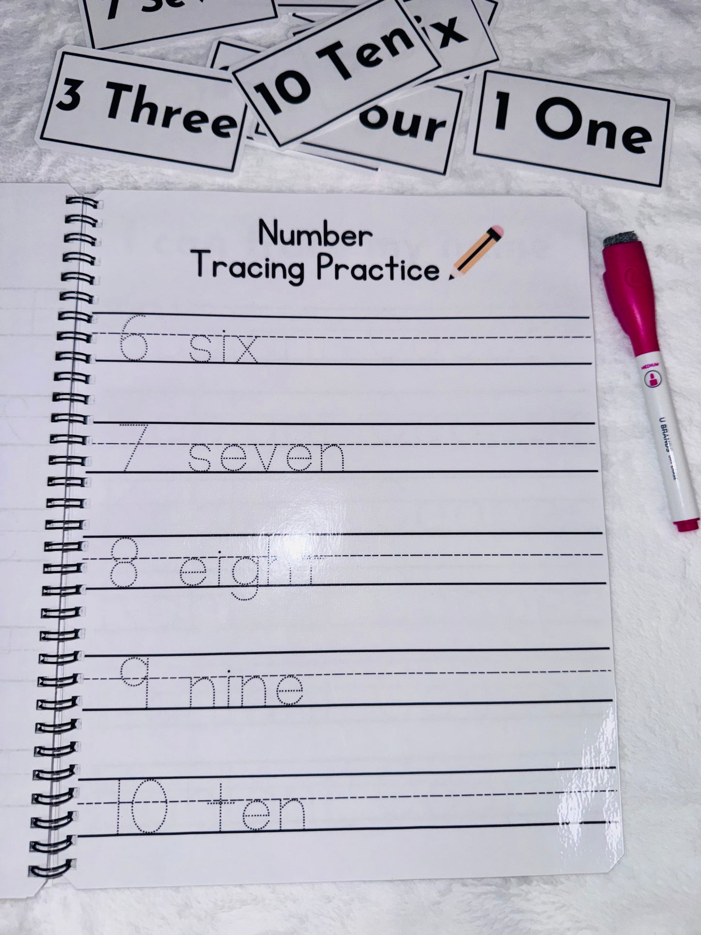 Personalized Kids Number Book