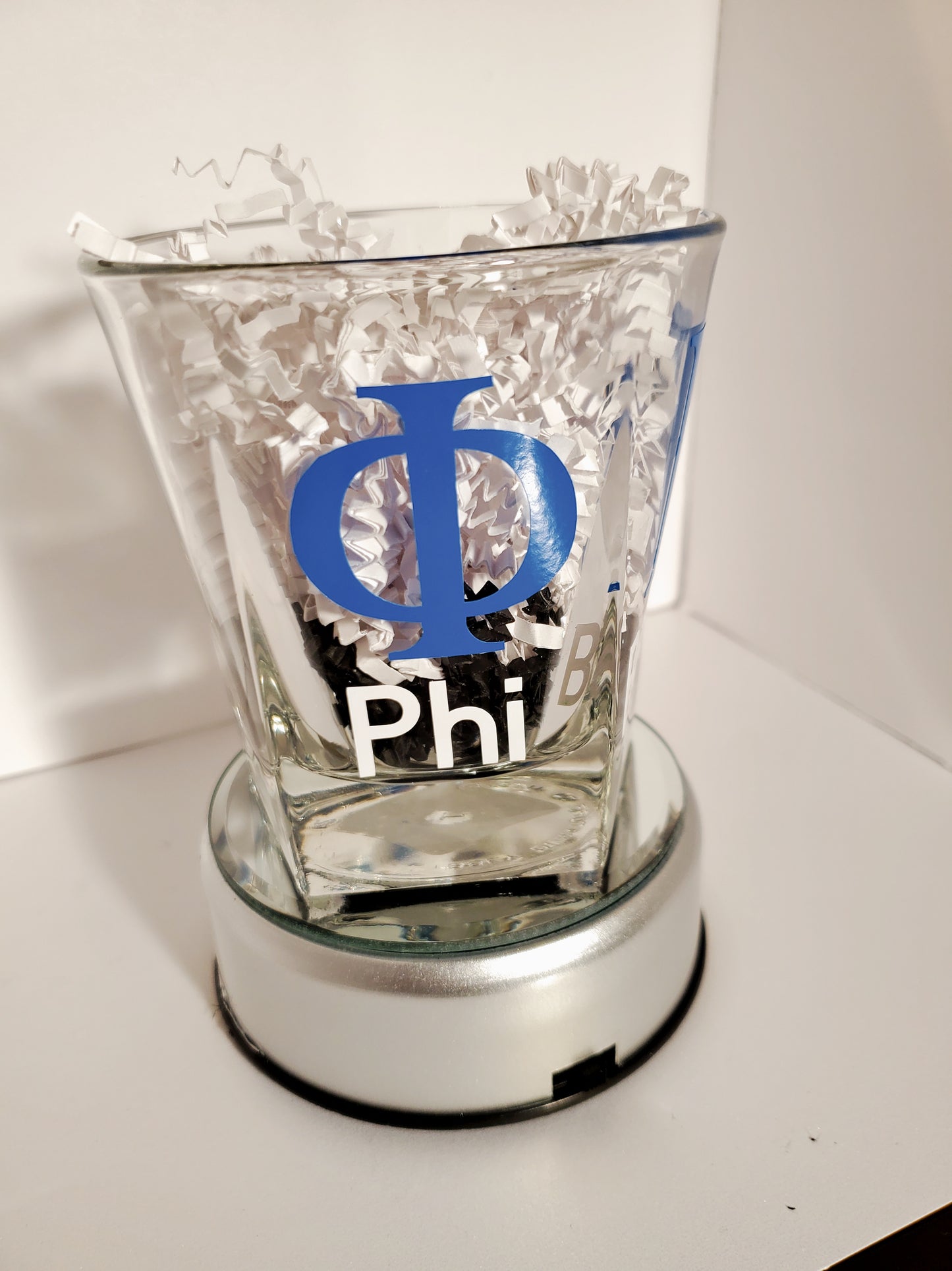 Phi Beta Sigma Whiskey Glass and/or Shot Glasses Set