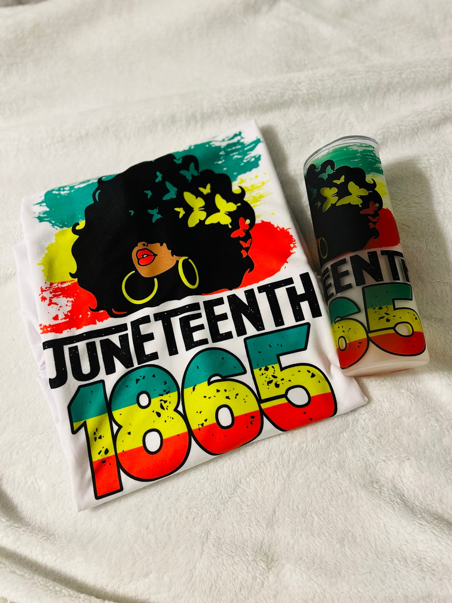 Juneteenth 1865 Shirt & Tumbler set