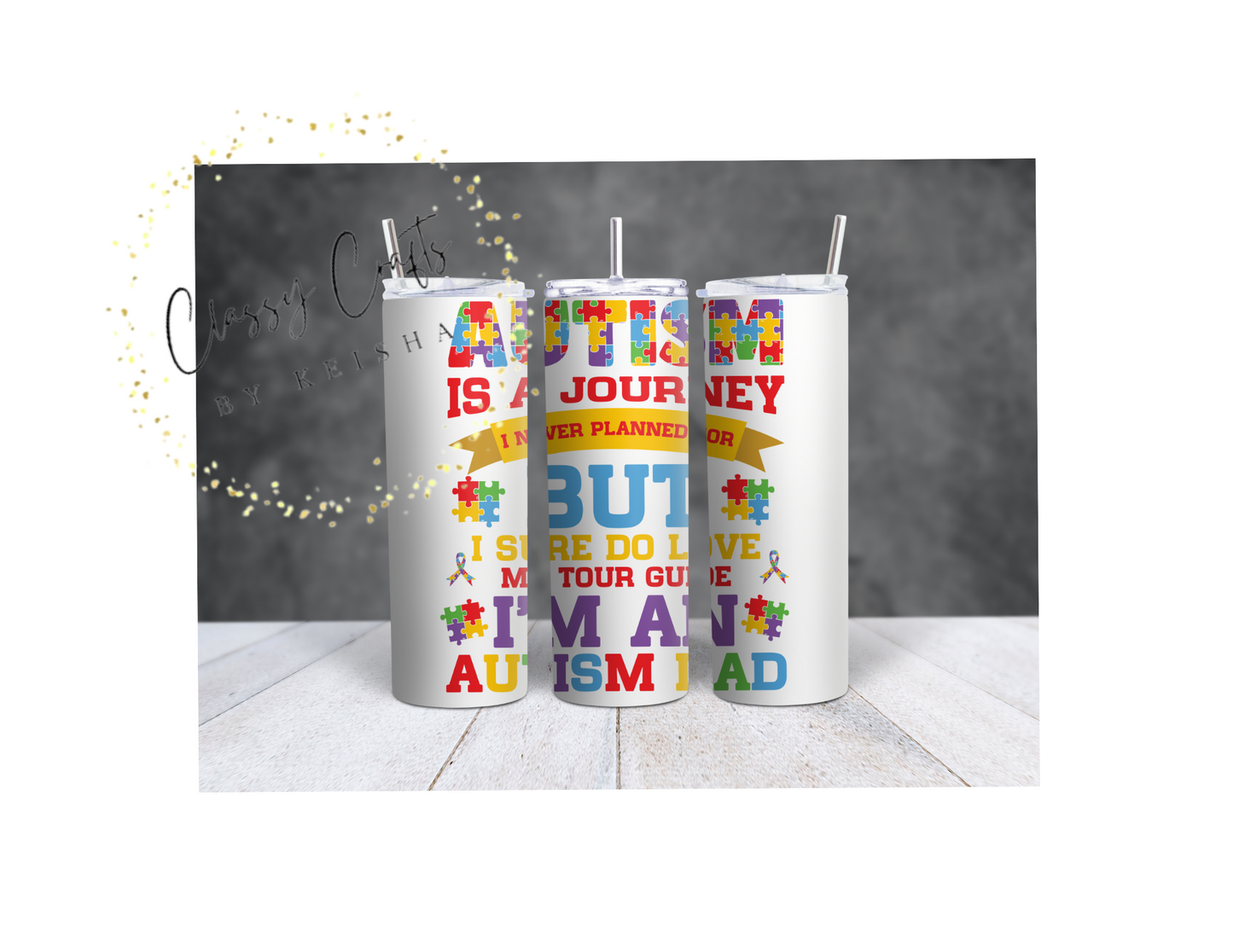 Autism Awareness Tumblers