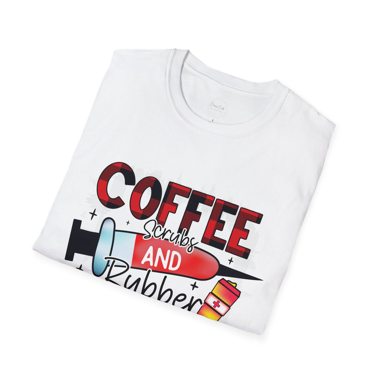 Coffee, Scrubs, and Rubber Gloves Graphic Shirt