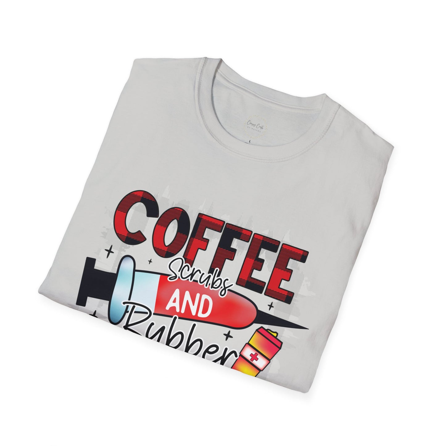 Coffee, Scrubs, and Rubber Gloves Graphic Shirt