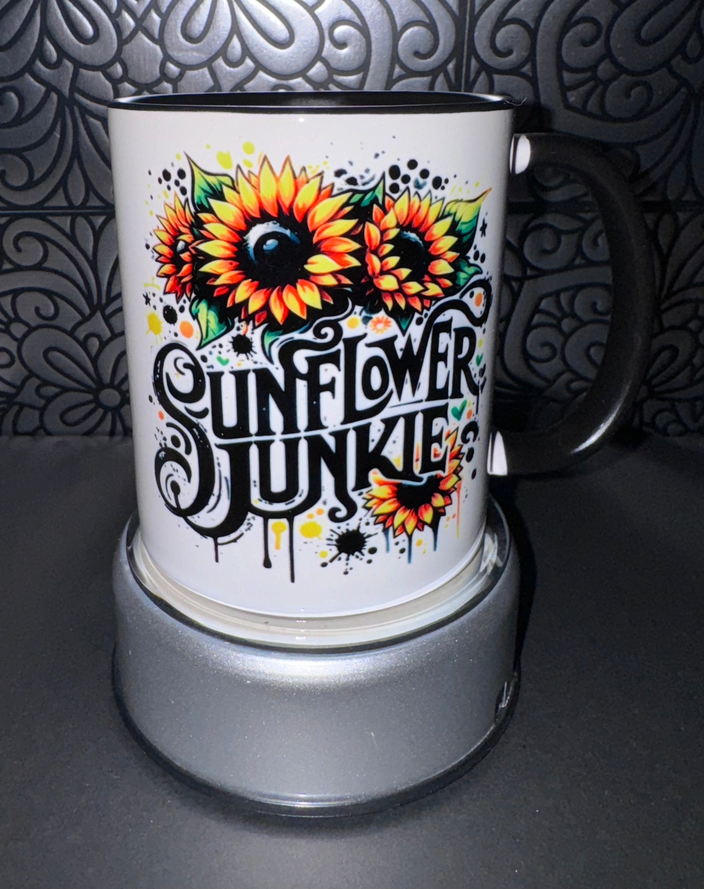 Sunflower Junkie 12oz Cup