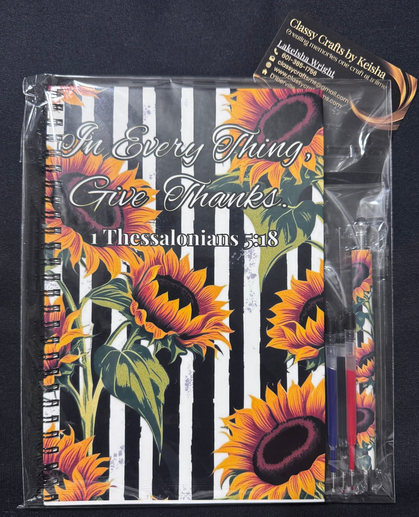 Custom Notebook & Pen Set