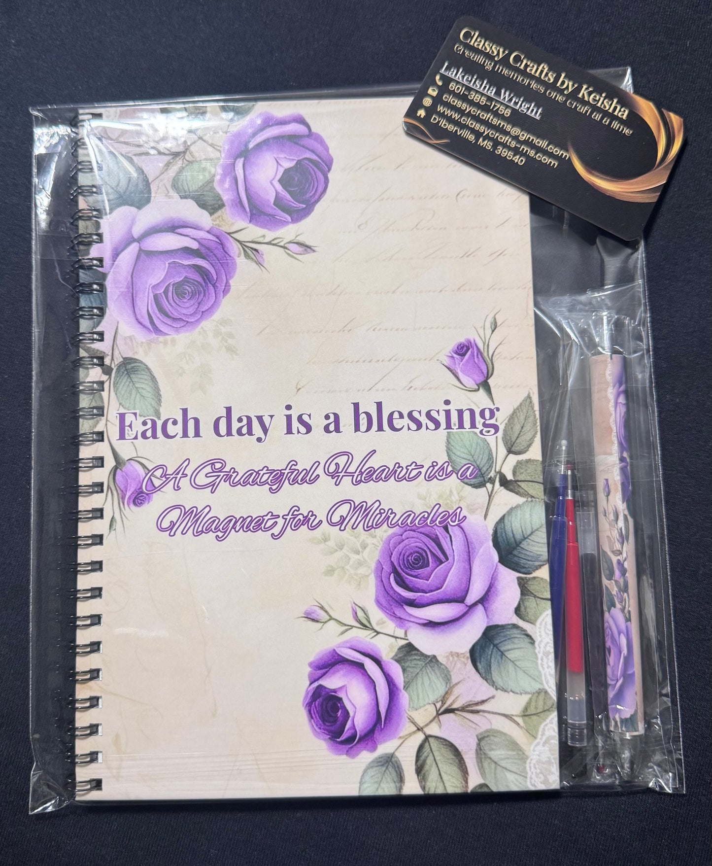 Each Day is a Blessing Notebook & Pen Set