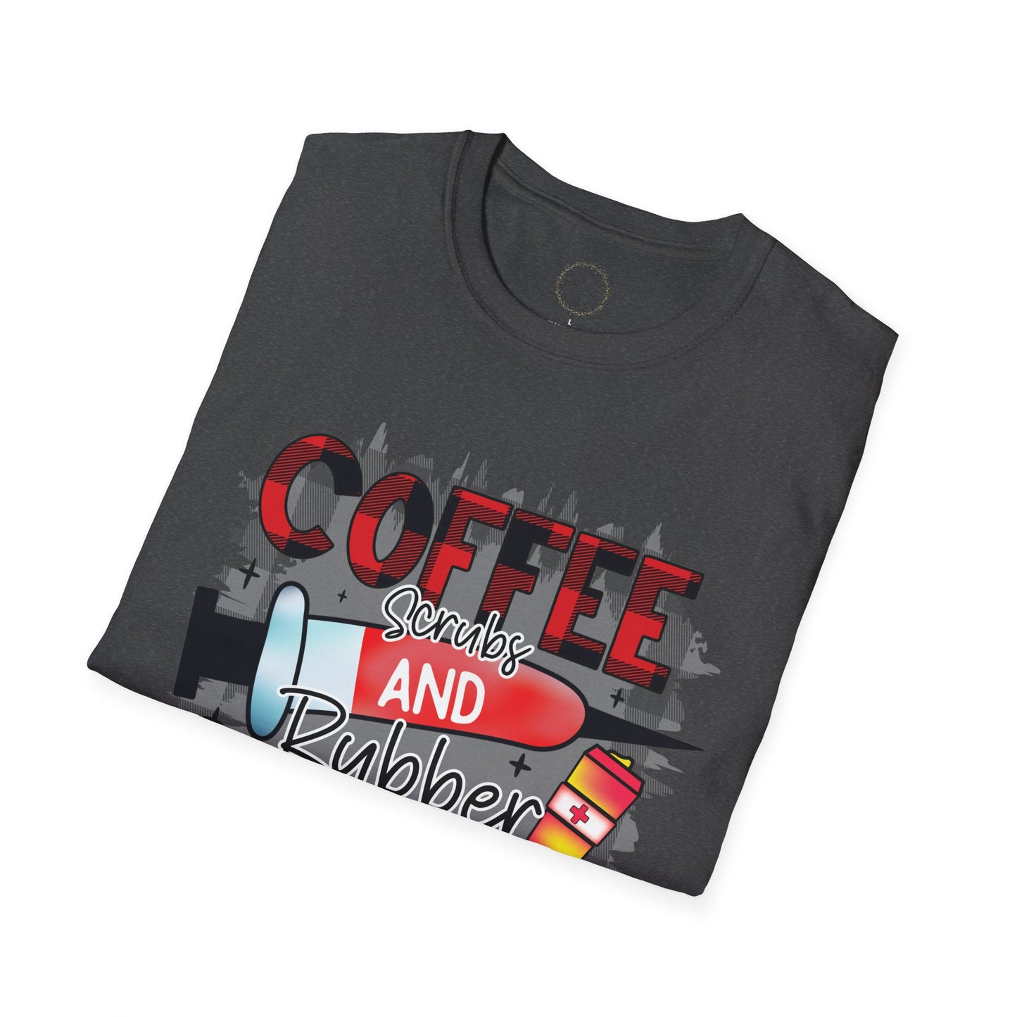 Coffee, Scrubs, and Rubber Gloves Graphic Shirt