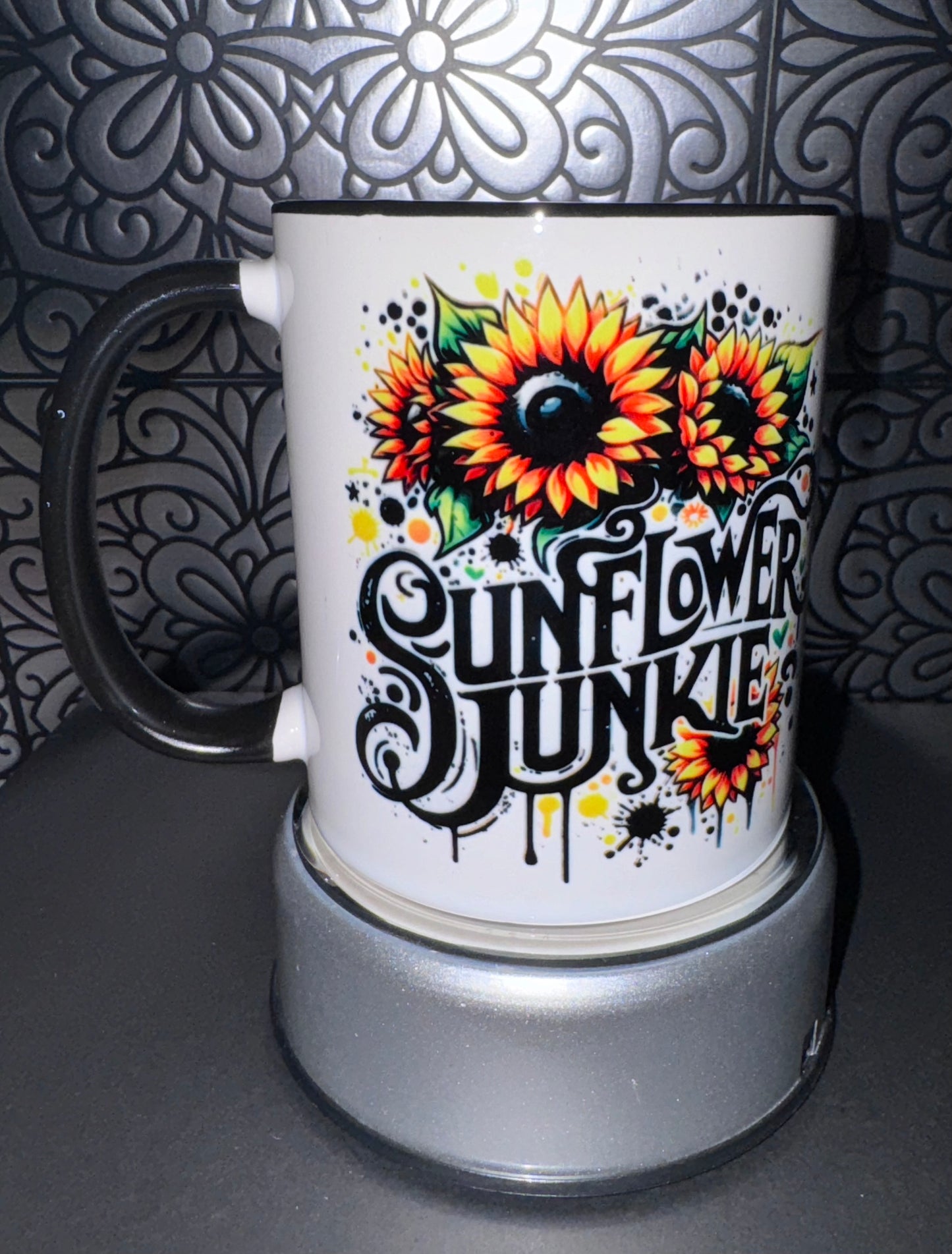 Sunflower Junkie 12oz Cup