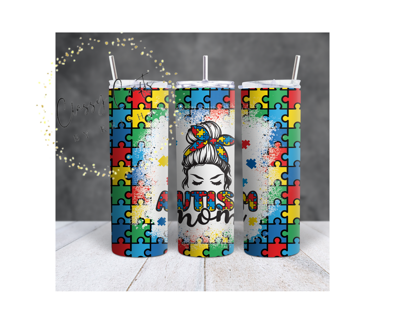 Autism Awareness Tumblers