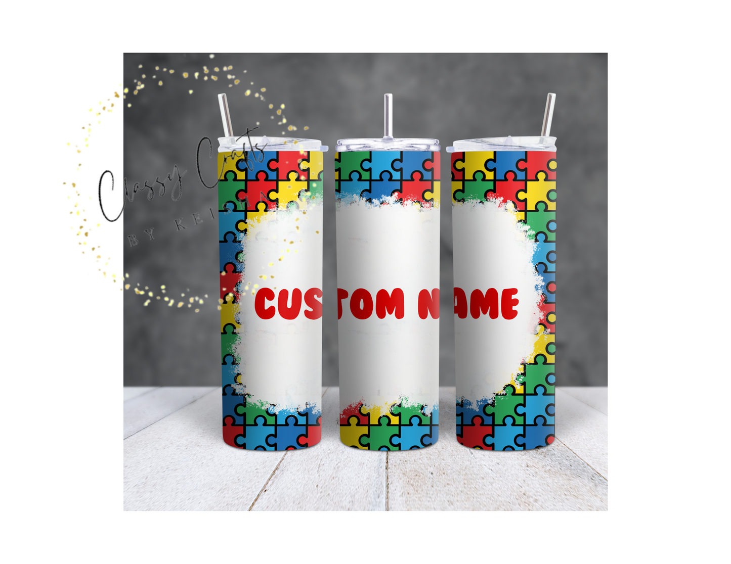 Autism Awareness Tumblers