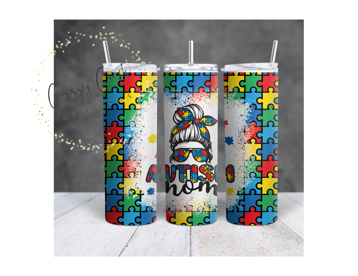 Autism Awareness Tumblers