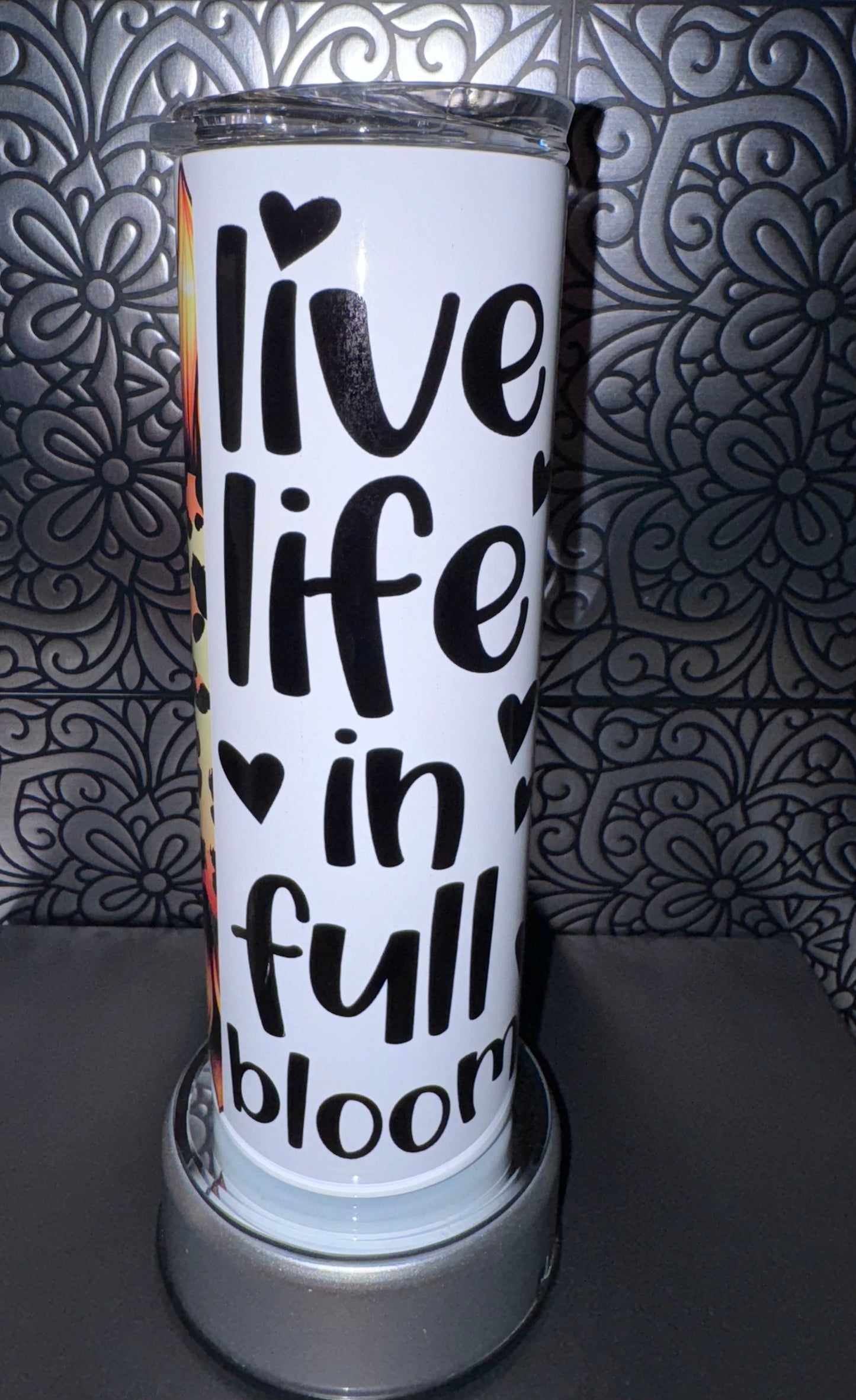 Live Life in Full Bloom 20oz Tumbler