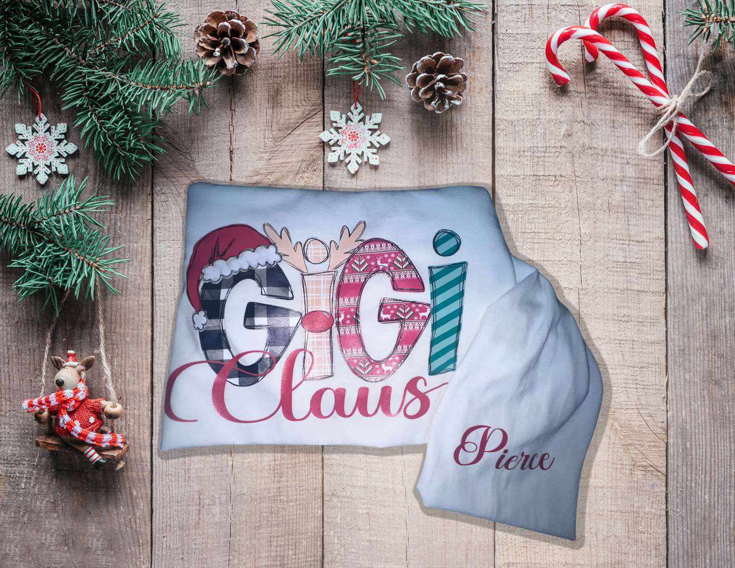 Gigi Claus Christmas Shirt