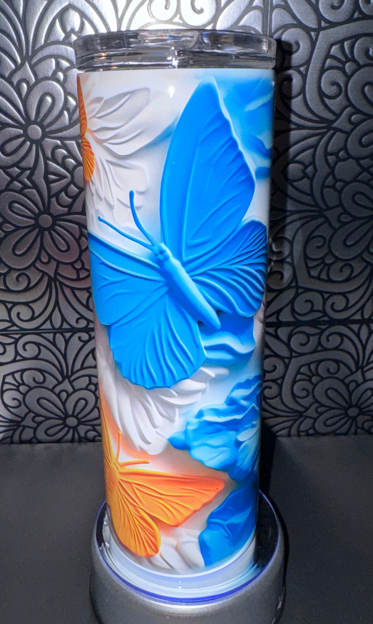 Colorful Butterfly 20oz Tumbler