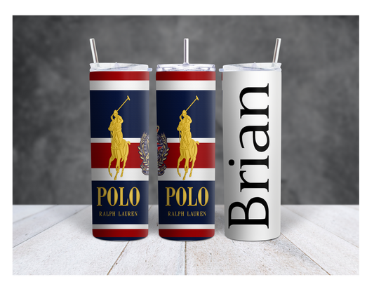 Polo Themed 20oz Tumbler