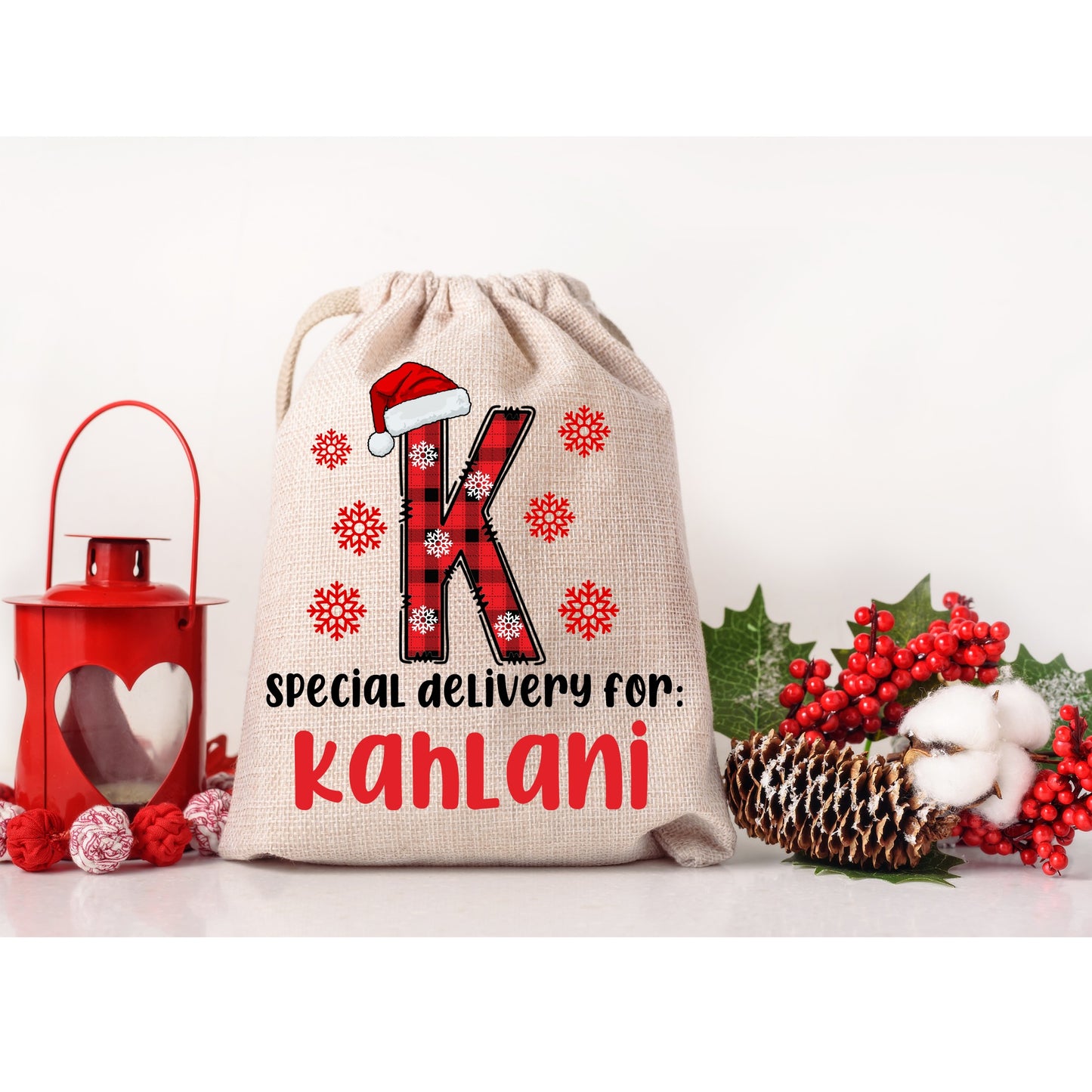 Personalized Christmas Gift Sacks