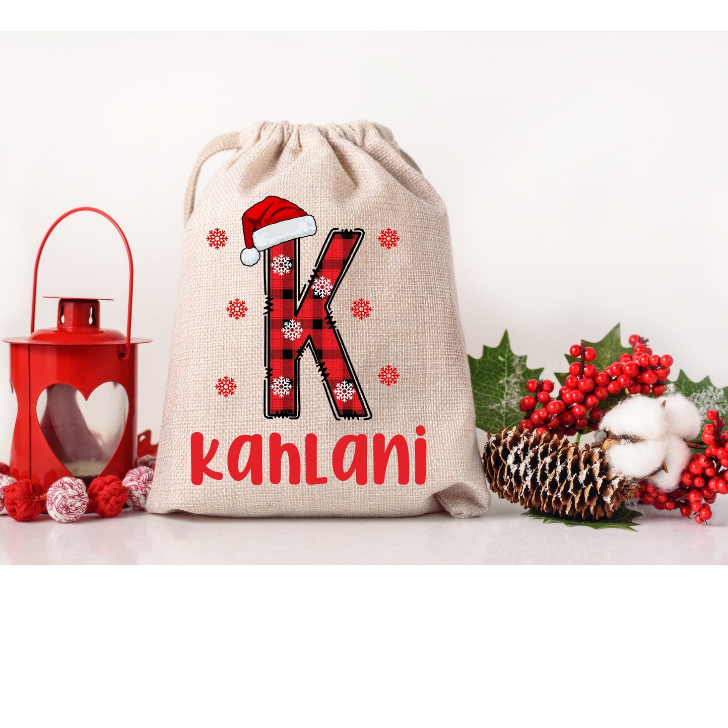 Personalized Christmas Gift Sacks