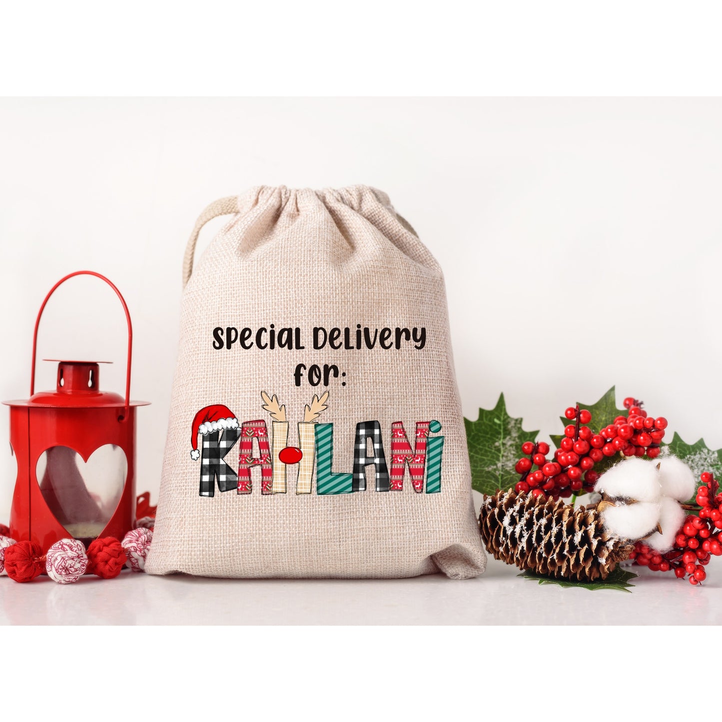 Personalized Christmas Gift Sacks