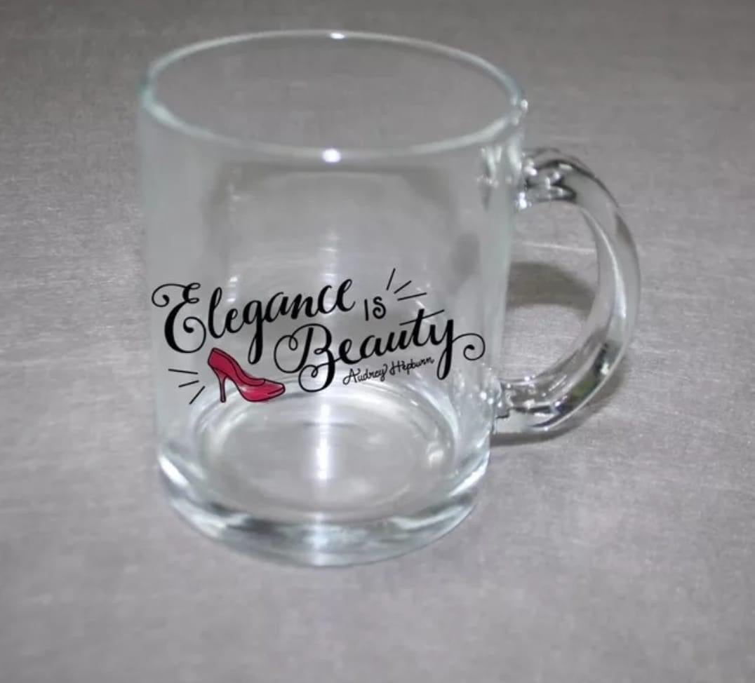 Crafters Ready 12oz Glass Mug