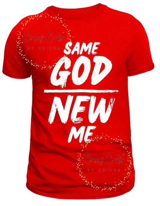 Same God New Me Graphic Tee