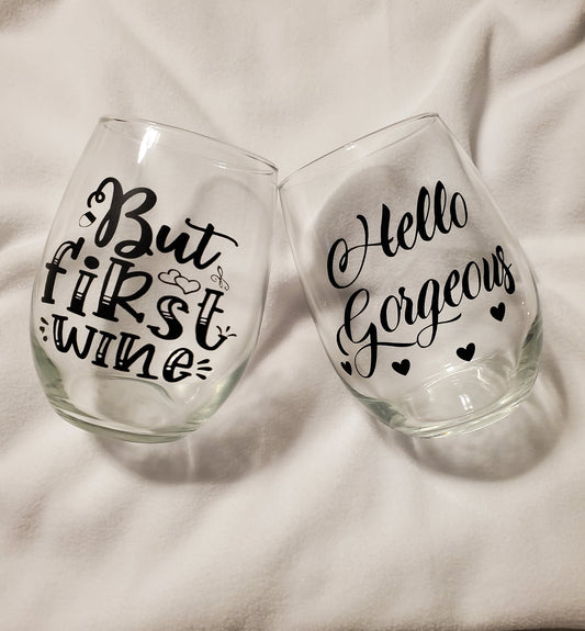 Fancy Wine Glasses