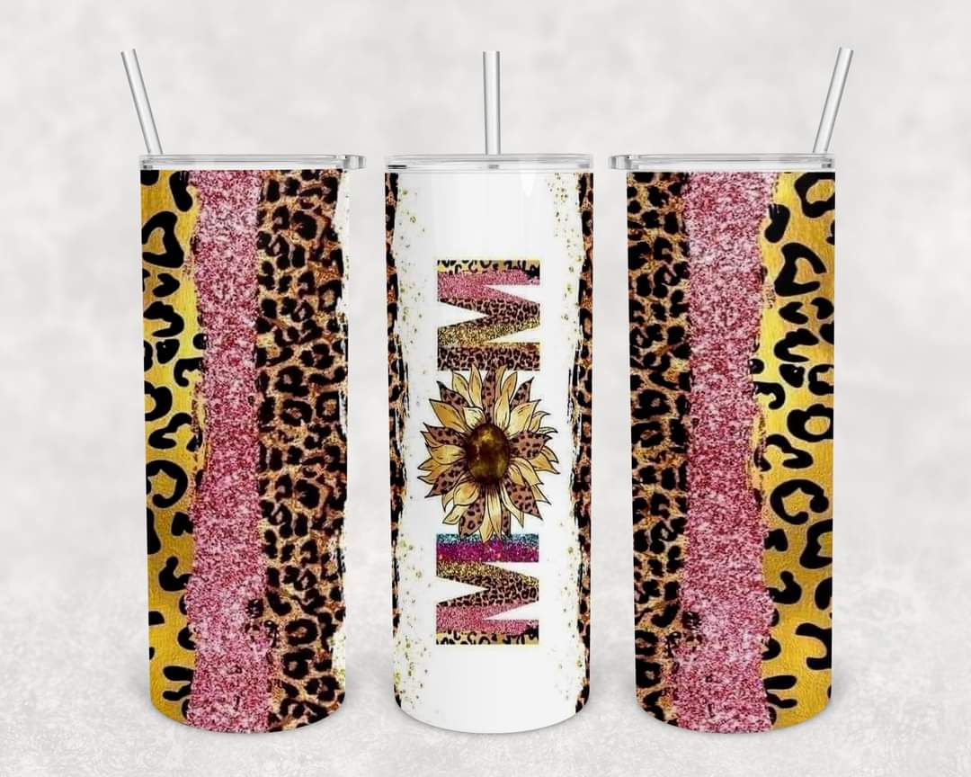 Mom Sunflower 20oz Tumbler