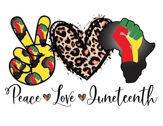 Peace Love Juneteenth Digital Download