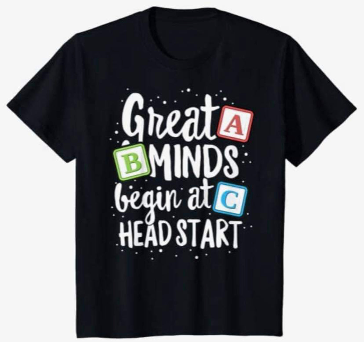 Great Minds Begin at Head Start Youth Shirt